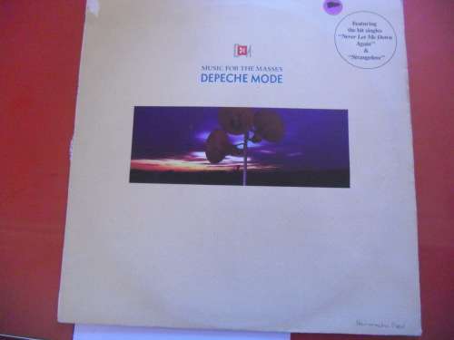 RARE!!! DEPECHE MODE - MUSIC FOR THE MASSES VINYL, LP, RECORD